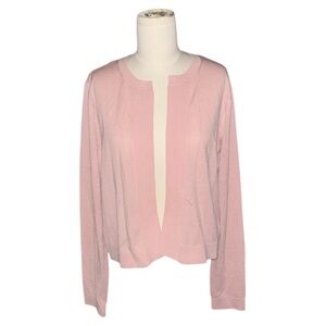 Ann Taylor Pink Cardigan Sweater